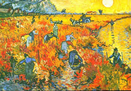 La Vigne Rouge de Vincent Van Gogh